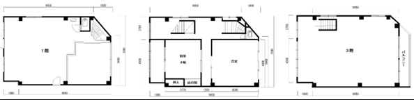 大月ビルの間取り