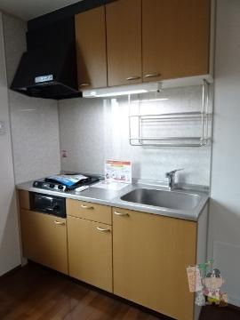 ガーデン江西通りⅡのキッチン|システムキッチン