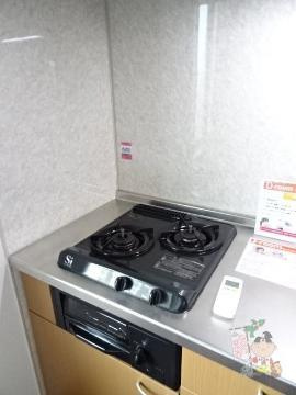 ガーデン江西通りⅡの設備|ガスコンロ