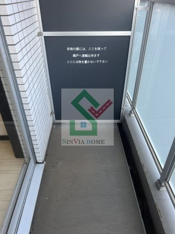 ジェノヴィア練馬高野台スカイランのバルコニー