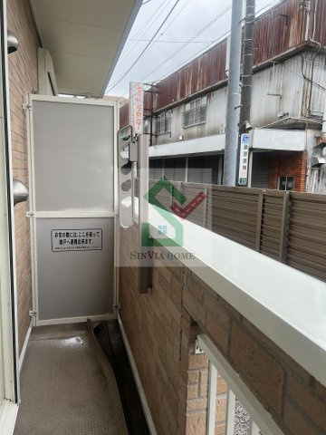 ルピナス1のバルコニー