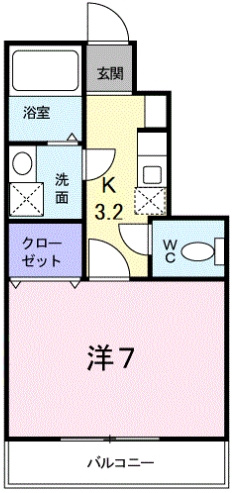 ルピナス1の間取り