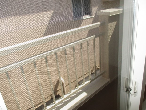 ディアコート東長崎のバルコニー