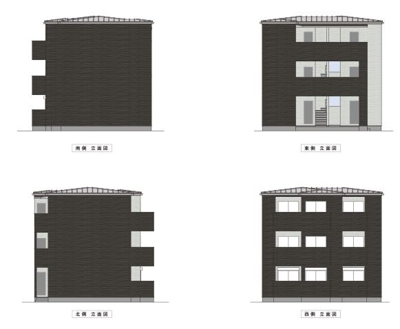 【外観パース】 | Grandir(グランディア) 