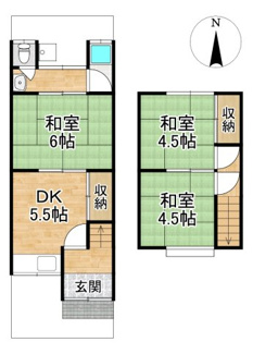 【間取り】 | 上賀茂岡本口町