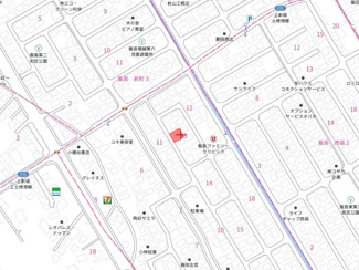 【地図】 | 【売地】秋田市飯島新町二丁目