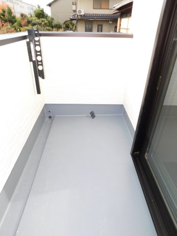名古屋市北区福徳町５丁目の新築一戸建のバルコニー|◇バルコニー◇　　南面で陽当り良好なワイドバルコニー♪