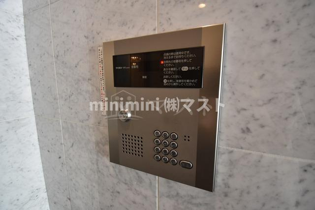 フレンテ靭公園のセキュリティ