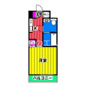 【間取り】 | エルヴェ大橋の間取り