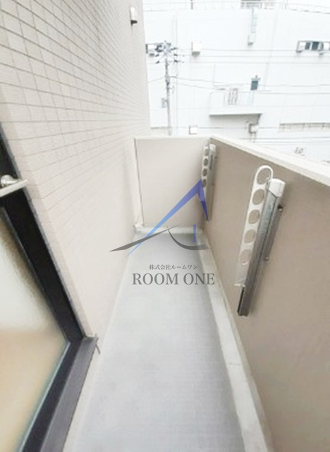 プレジール　シナガワのバルコニー|バルコニーです。