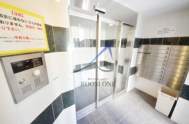 プレジール　シナガワのエントランス|エントランスです。