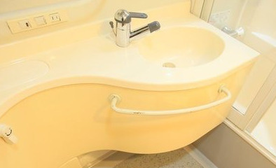 スカイコート新宿曙橋の洗面所