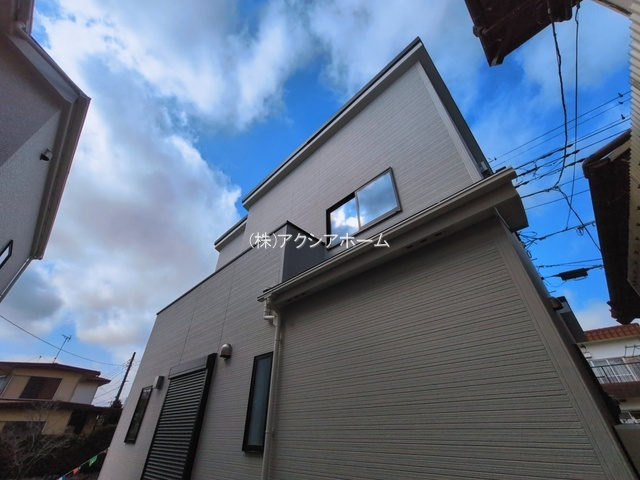 所沢市中新井4丁目・全2棟　新築一戸建　1号棟　の外観|現地写真（2026年3月10日撮影）