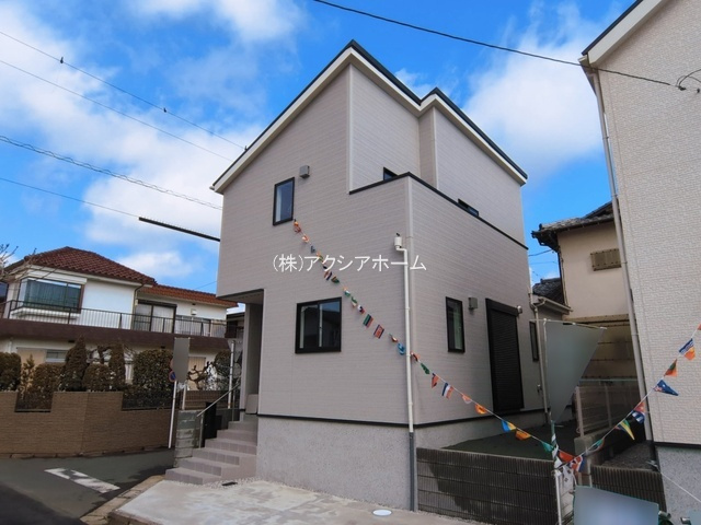 所沢市中新井4丁目・全2棟　新築一戸建　1号棟　の外観|現地写真（2026年3月10日撮影）