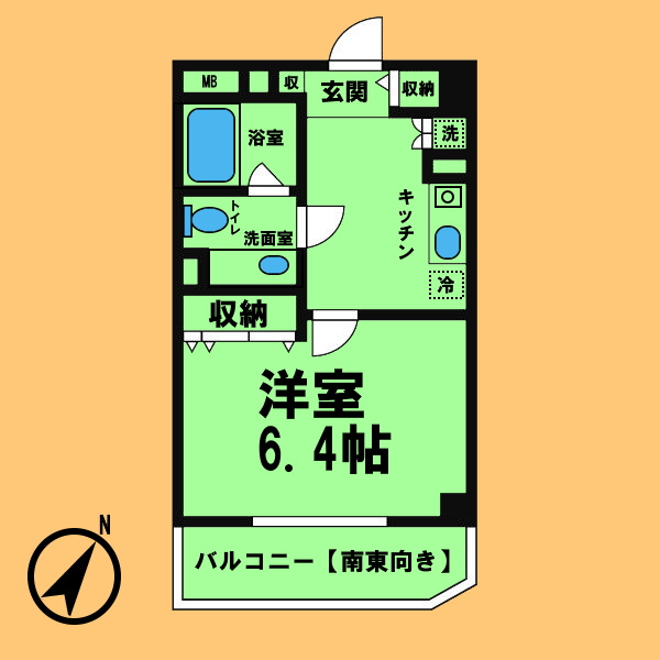アール押切の間取り