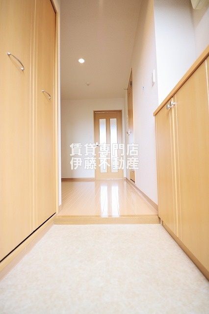 アール押切の玄関