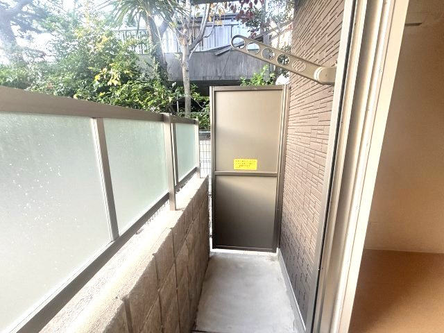 セジュール魚崎のバルコニー