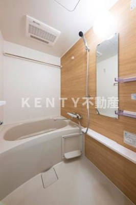 【浴室】 | リビオメゾン戸越銀座 | 落ち着いた空間のお風呂です