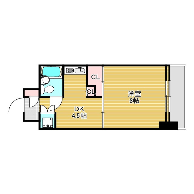 ブランコート豊中の間取り