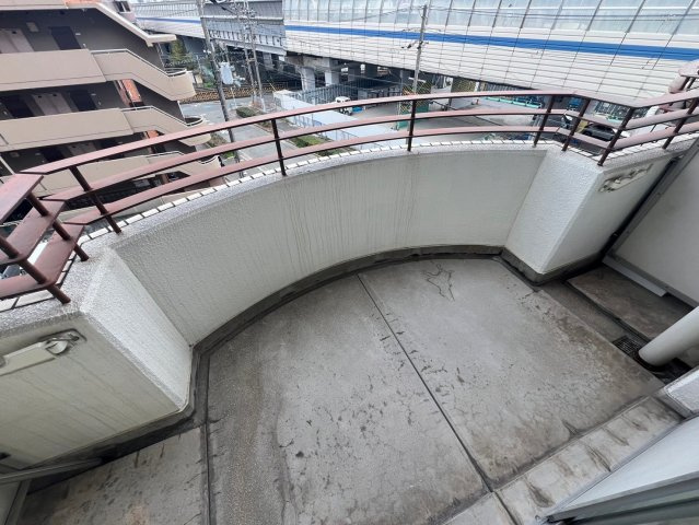 ブランコート豊中のバルコニー