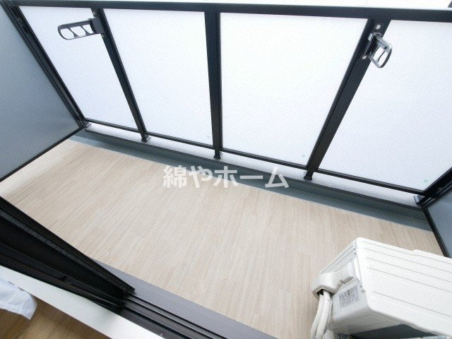 ファステート難波SOUTHベックのバルコニー|バルコニー付きです