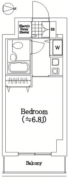 リバティー多摩川の間取り