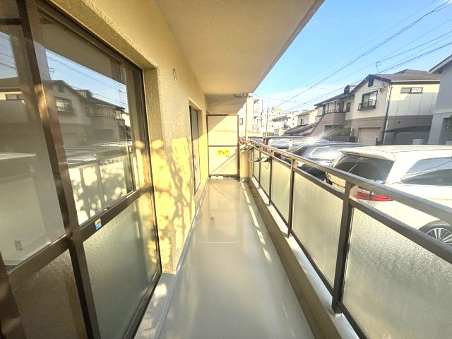 ハイツ仏天垣　のバルコニー
