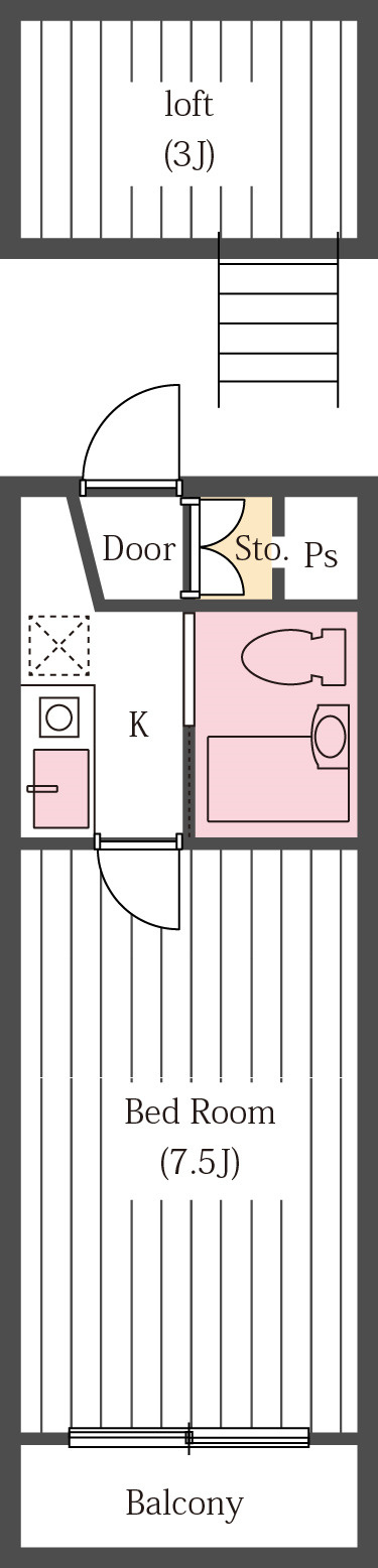 シティパレス泉町の間取り