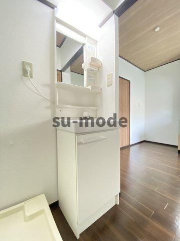 田村ハイツⅠの洗面所