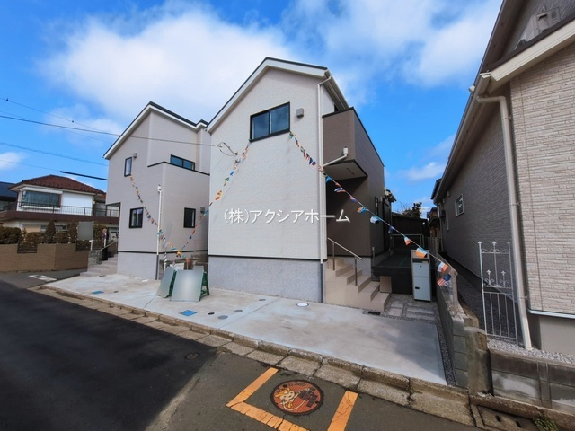 所沢市中新井4丁目・全2棟　新築一戸建　2号棟の外観|現地写真（2026年3月10日撮影）
