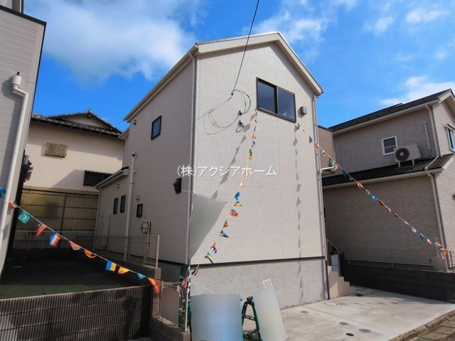 所沢市中新井4丁目・全2棟　新築一戸建　2号棟の外観|現地写真（2026年3月10日撮影）