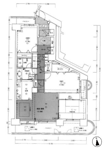 【間取り】 | のむら姪浜ヒルズ