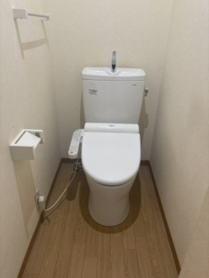 【トイレ】 | 門前仲町東豊エステート | コンパクトで使いやすいトイレです