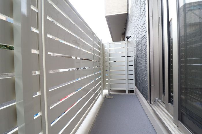 ルリアン八広のバルコニー