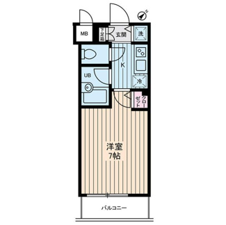 【間取り】 | アムス門前仲町　富岡