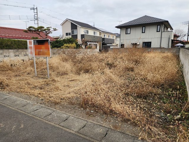 高崎市井野町　売地の外観