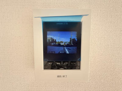【セキュリティ】 | うるま市赤野（全3棟） | B号棟　TVモニター付きインターフォン♪