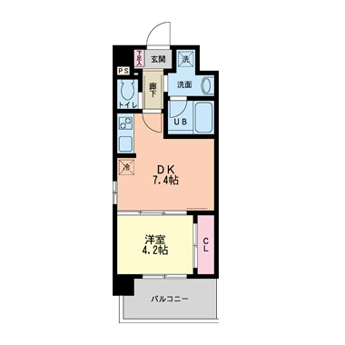 【間取り】 | ライブガーデン新大阪