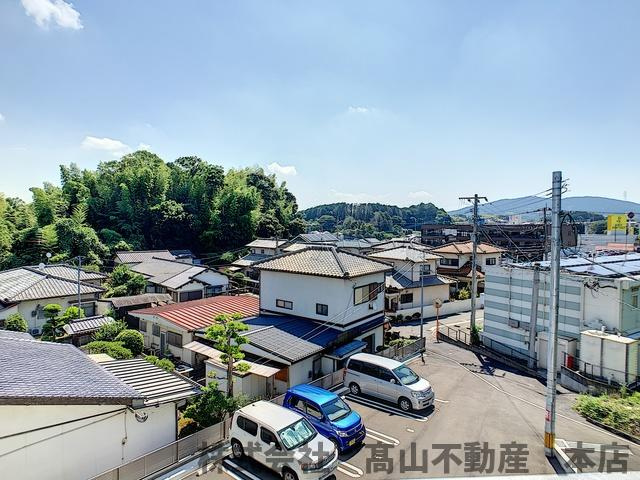 宗像市赤間１丁目のアパートの展望