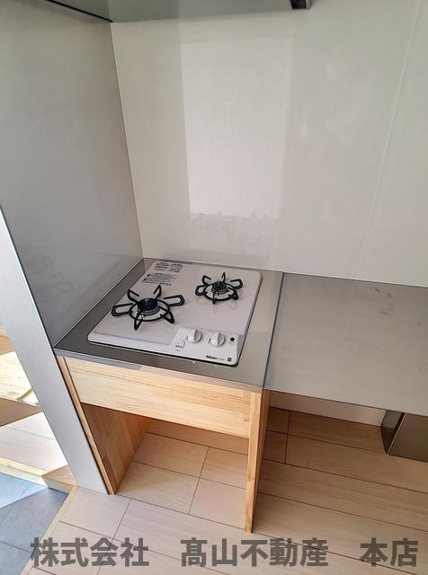 宗像市赤間１丁目のアパートのキッチン
