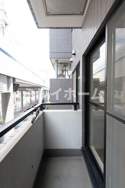 メインステージ大森町駅前のバルコニー