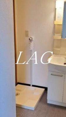 【設備】 | Ｋフラット | 室内洗濯機置き場です。