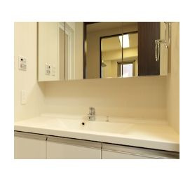 【独立洗面台】 | カスタリア荒川 | 朝の身支度には欠かせない独立洗面化粧台