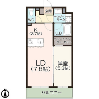 【間取り】 | ルーセスⅡ上甲子園