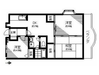 【間取り】 | コンフォールクレール | 間取りです。