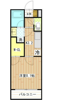 【間取り】 | カーサ　ソレアード | 間取りです。