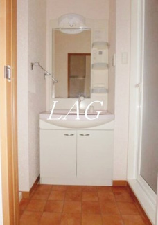 【洗面所】 | カーサ　ソレアード | 独立洗面台です。