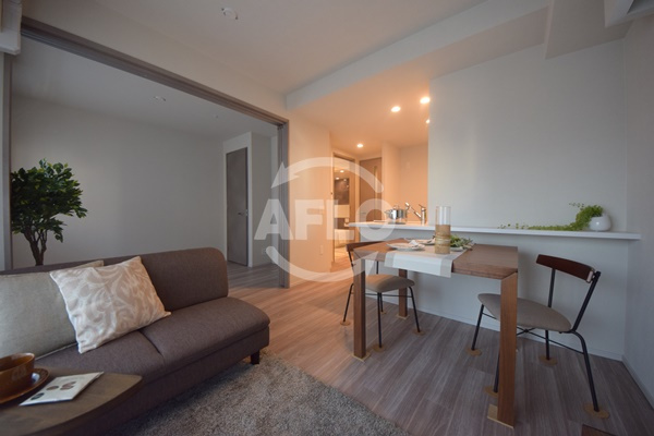 SK　RESIDENCE　SHINSAIBASHIの居間・リビング|GRAN PASEO心斎橋EAST　リビング