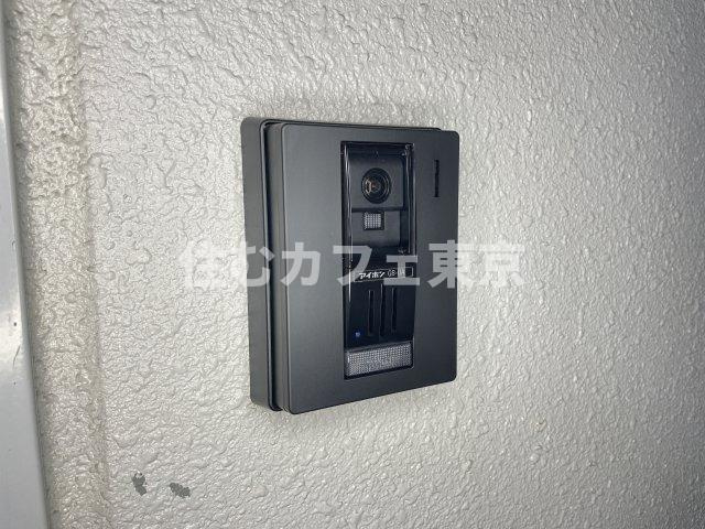 アドレ国立のセキュリティ|モニター付きインターホンです