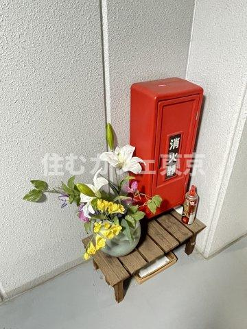 アドレ国立のその他共用部分|所々にあるお花が癒されます